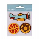 Toys Boys - Layered Felt Stickers